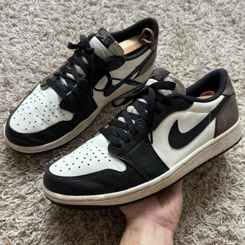 Nike Air Jordan 1 Low Men's Size 11 OG Shoes Mocha Black/White CZ0790-102